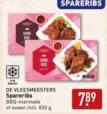 DE VLEESMEESTERS Spareribs