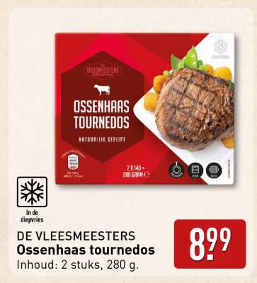 DE VLEESMEESTERS Ossenhaas tournedos