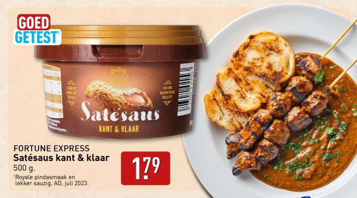 FORTUNE EXPRESS Satésaus kant & klaar
