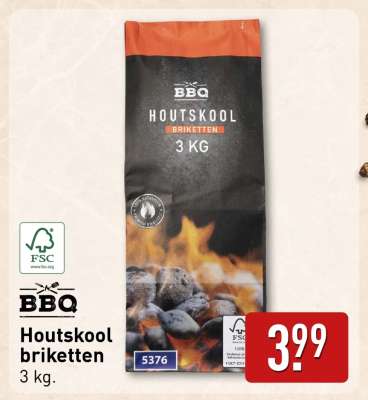 Houtskool briketten