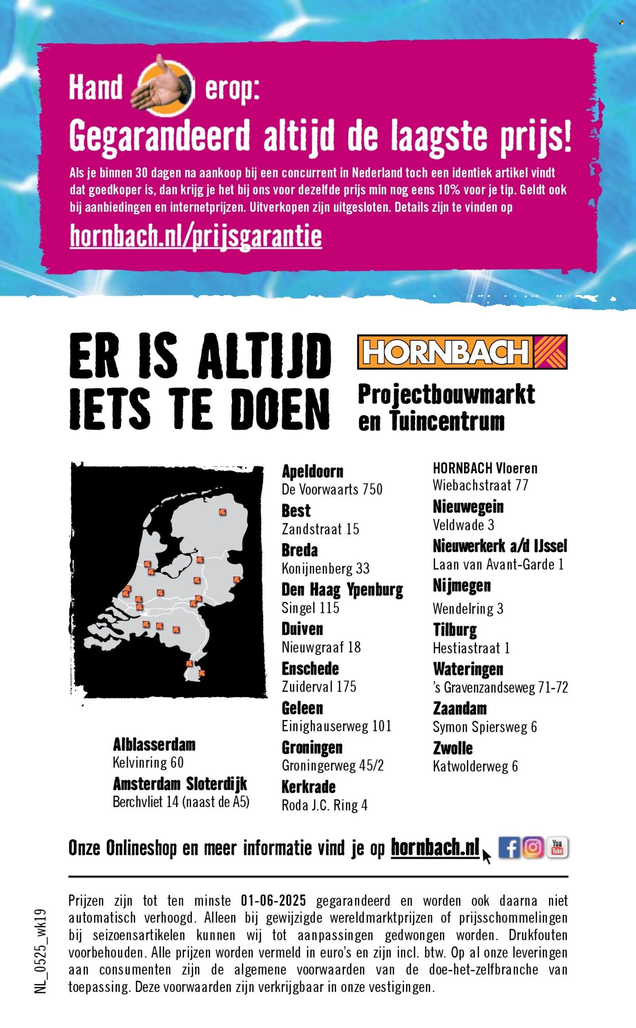 Hornbach-aanbieding - 5.5.2025 - 1.6.2025.