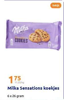 Milka Sensations koekjes