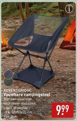 ADVENTURIDGE Vouwbare campingstoel