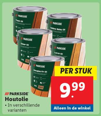 PARKSIDE Houtolie