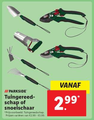 Tuingereedschap of snoeischaar
