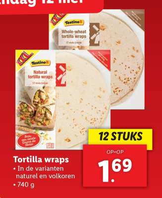 Tortilla wraps