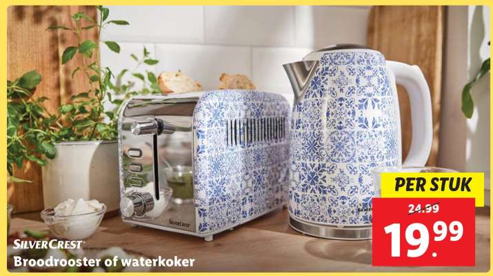 Broodrooster of waterkoker