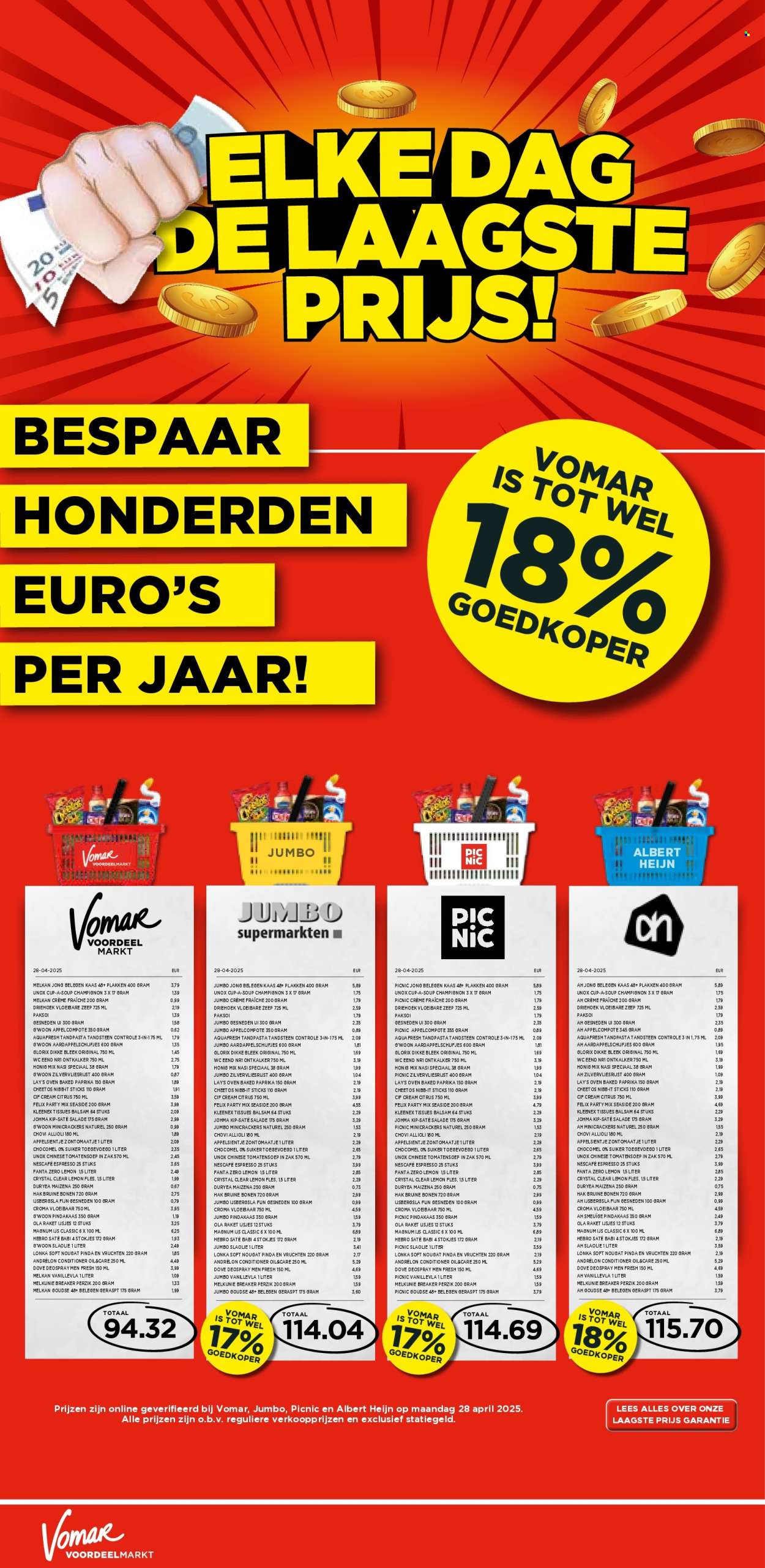 Vomar-aanbieding - 11.5.2025 - 17.5.2025.