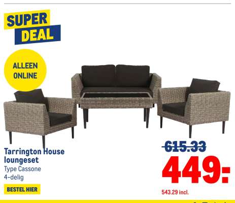 Tarrington House loungeset
