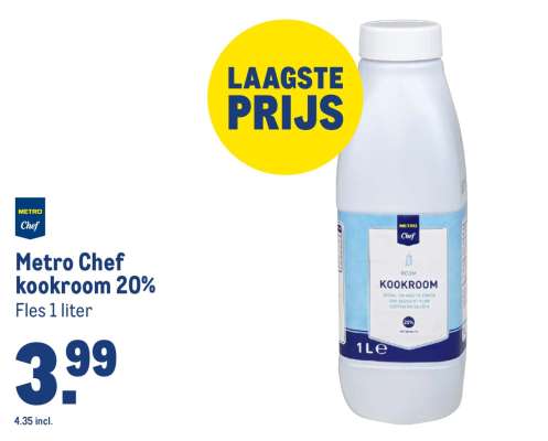Metro Chef kookroom 20%