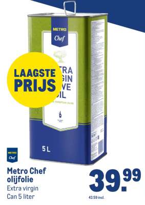 Metro Chef olijfolie