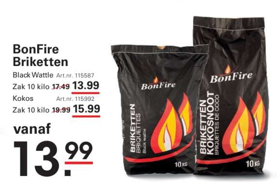 BonFire Briketten Black Wattle