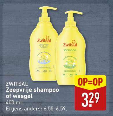 ZWITSAL Zeepvrije shampoo of wasgel