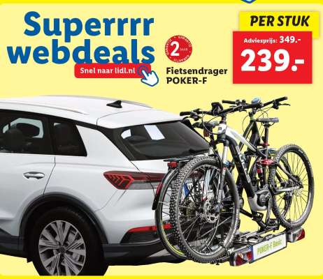 Fietsendrager POKER-F