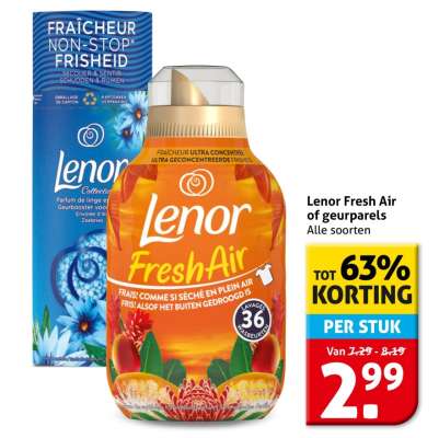 Lenor Fresh Air of geurparels