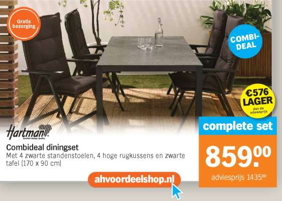 Combideal diningset