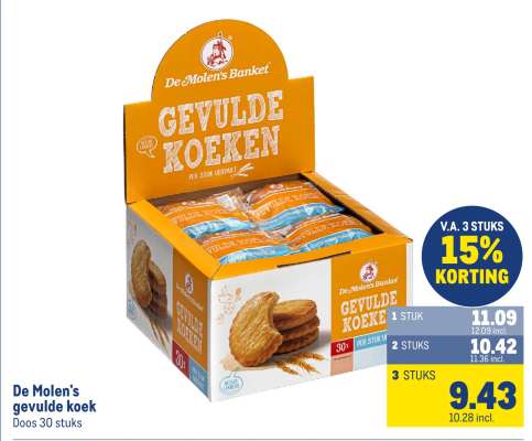 De Molen’s gevulde koek