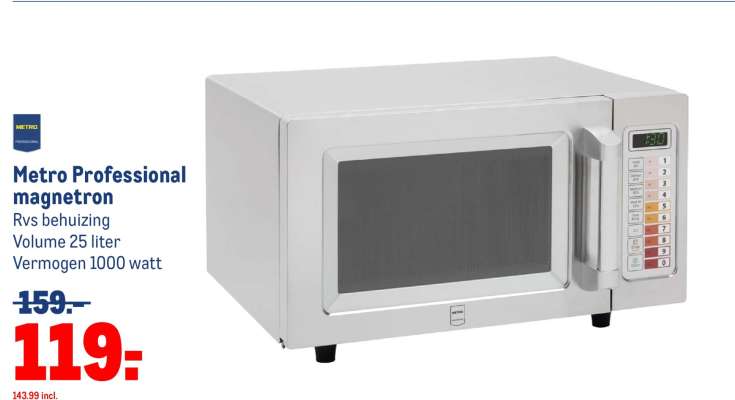 Metro Professional magnetron