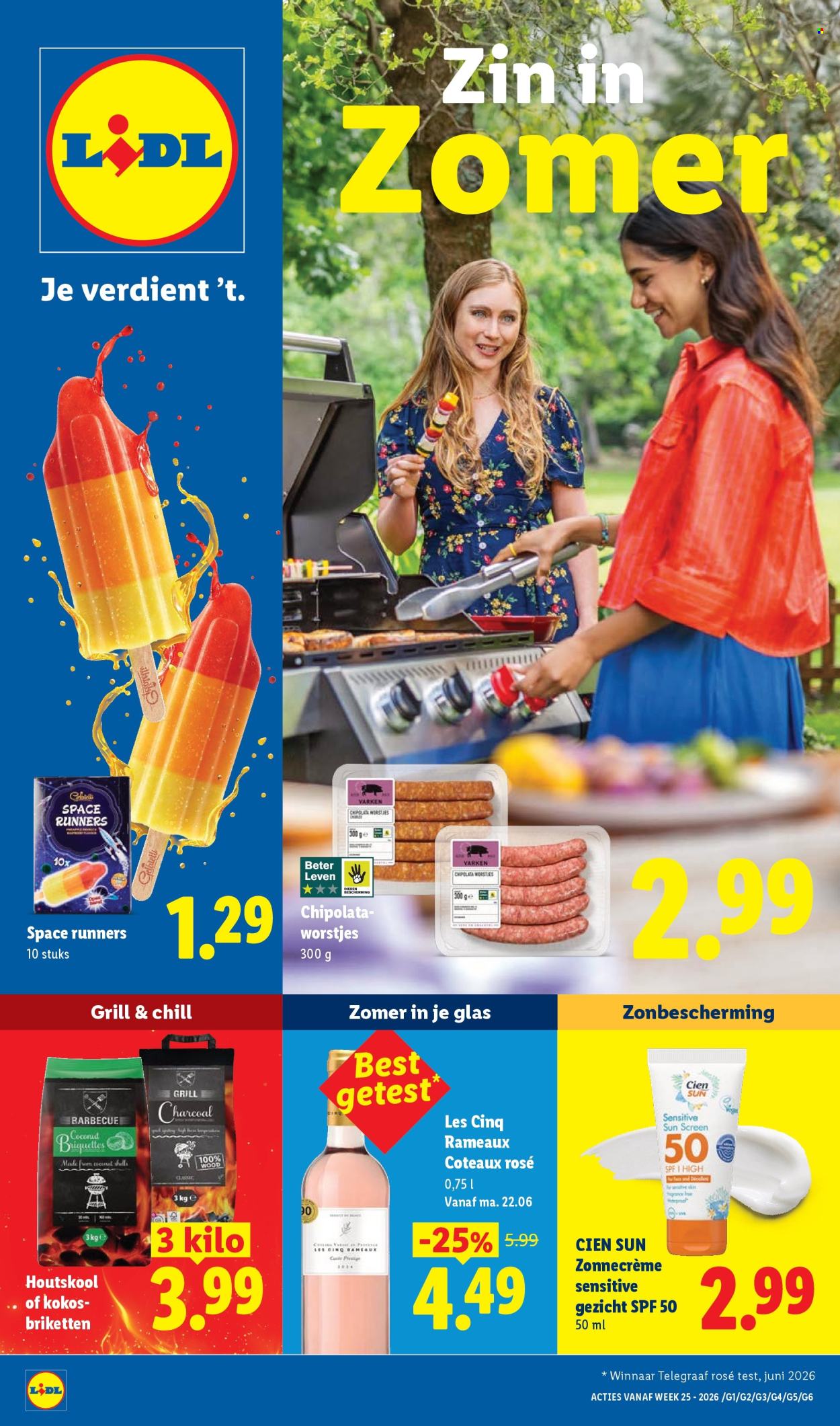 Lidl-aanbieding - 22.6.2026 - 31.8.2026. Pagina 1