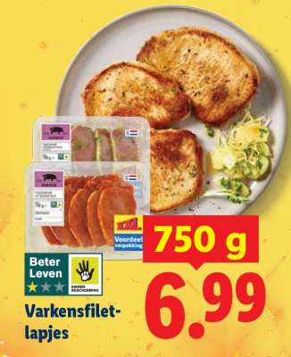 Varkensfiletlapjes
