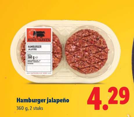 Hamburger jalapeño