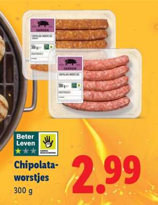 Chipolataworstjes