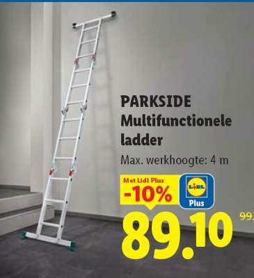 PARKSIDE Multifunctionele ladder