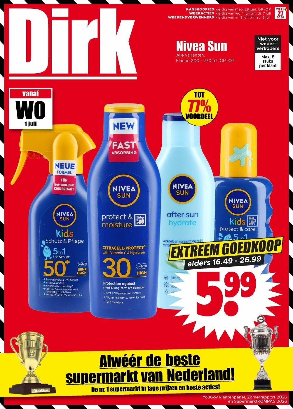 Dirk-aanbieding - 1.7.2026 - 7.7.2026. Pagina 1