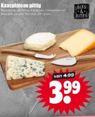 Kaasplateau pittig