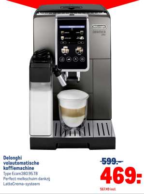 Delonghi volautomatische koffiemachine