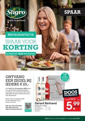 Sligro - Spaarfolder
