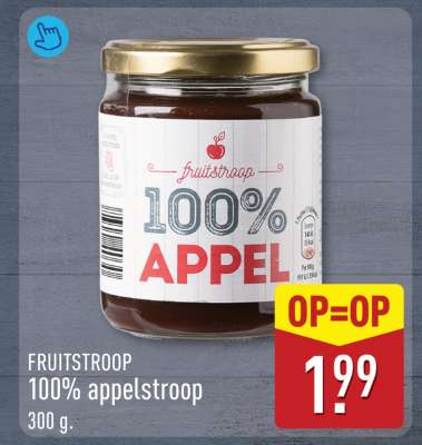 FRUITSTROOP 100% appelstroop