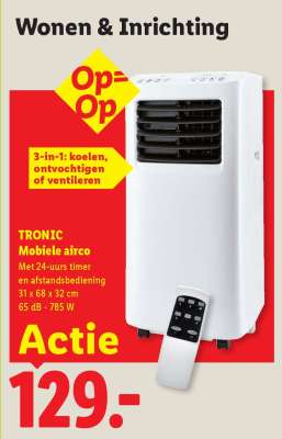TRONIC Mobiele airco