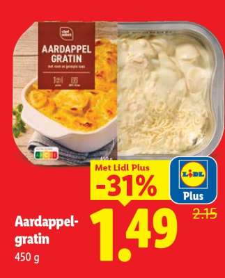 Aardappelgratin