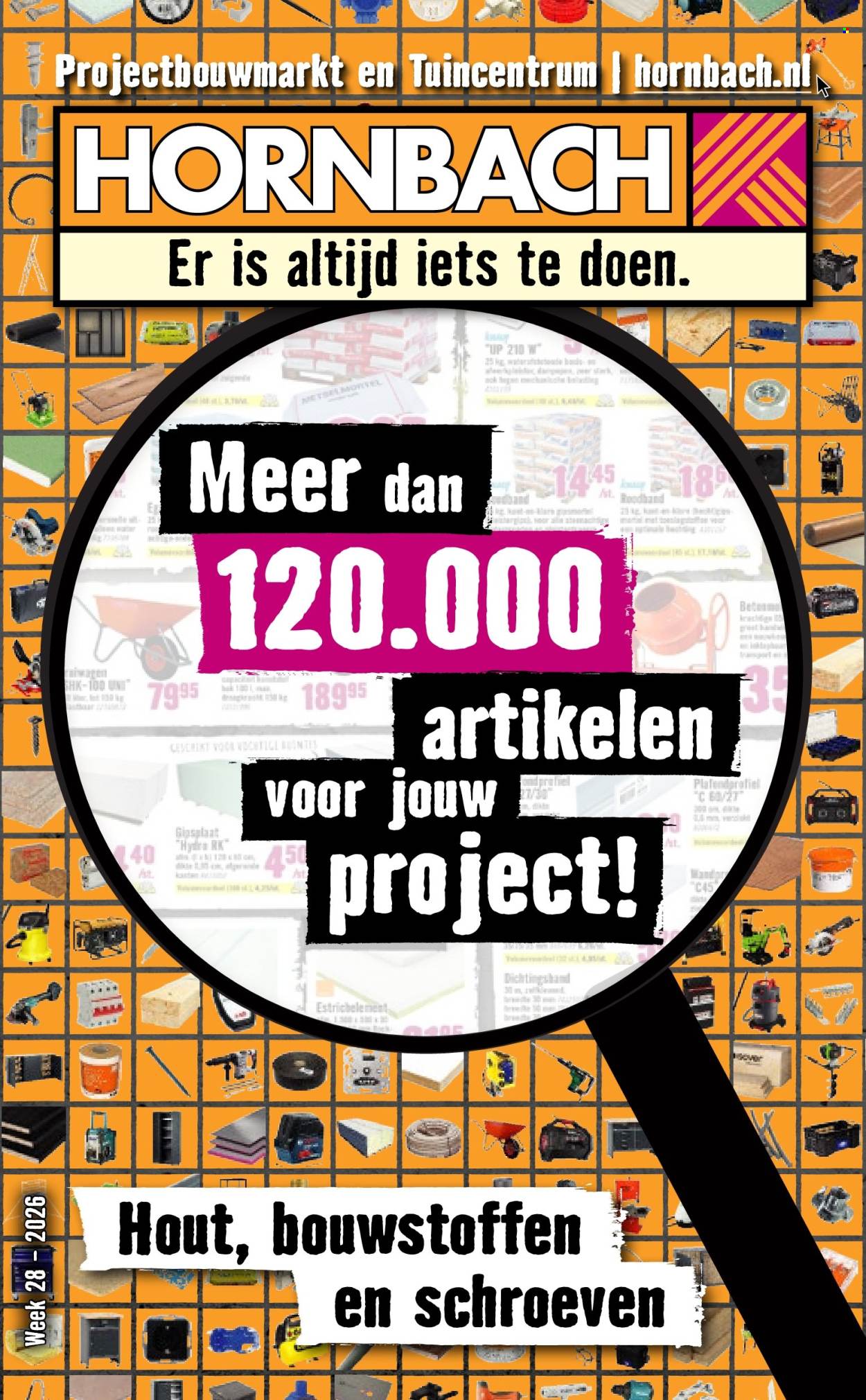 Hornbach-aanbieding - 6.7.2026 - 16.8.2026. Pagina 1