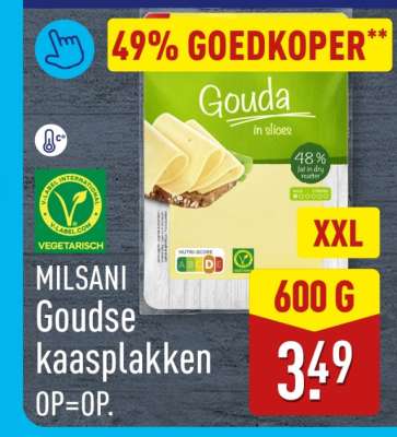 MILSANI Goudse kaasplakken