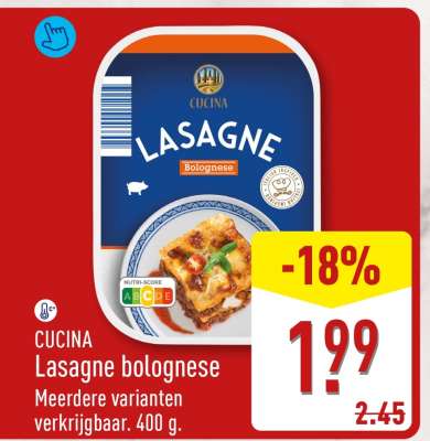 CUCINA Lasagne bolognese