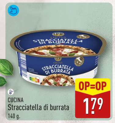 CUCINA Stracciatella di burrata