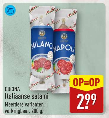 CUCINA Italiaanse salami