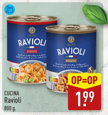 CUCINA Ravioli