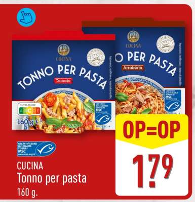 CUCINA Tonno per pasta