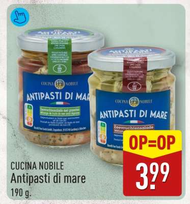 CUCINA NOBILE Antipasti di mare