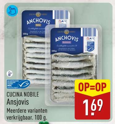 CUCINA NOBILE Ansjovis