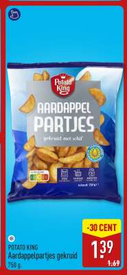 POTATO KING Aardappelpartjes gekruid
