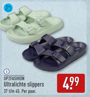 UP2FASHION Ultralichte slippers