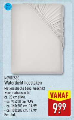 Novitesse Waterdicht hoeslaken