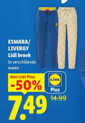 ESMARA/LIVERGY Lidl broek
