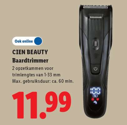 CIEN BEAUTY Baardtrimmer