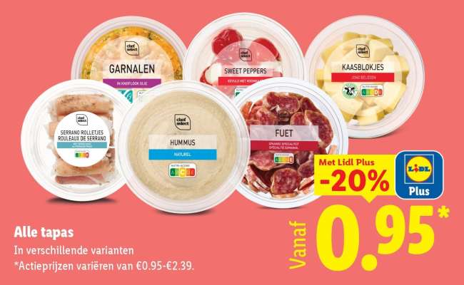 Alle tapas