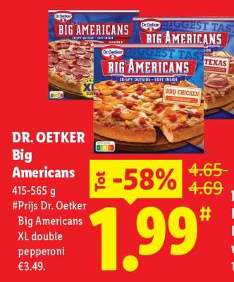 Dr. Oetker Big Americans